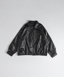 kutir | フェイクレザージャケット(ブルゾン)