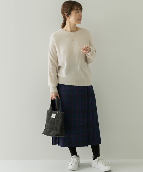 URBAN RESEARCH Sonny Label（アーバンリサーチサニーレーベル）の「2WAYラクーンニットプルオーバー（ニット/セーター・レディース・ピンク/チャコールグレー/オフホワイト・FREE）」の16枚目の写真