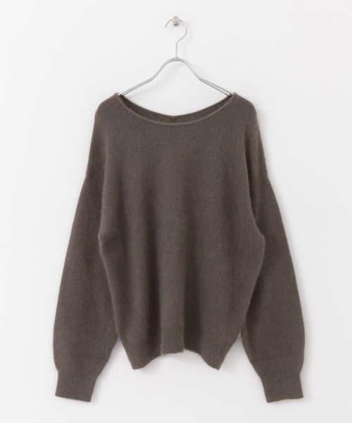 URBAN RESEARCH Sonny Label（アーバンリサーチサニーレーベル）の「2WAYラクーンニットプルオーバー（ニット/セーター・レディース・ピンク/チャコールグレー/オフホワイト・FREE）」の18枚目の写真