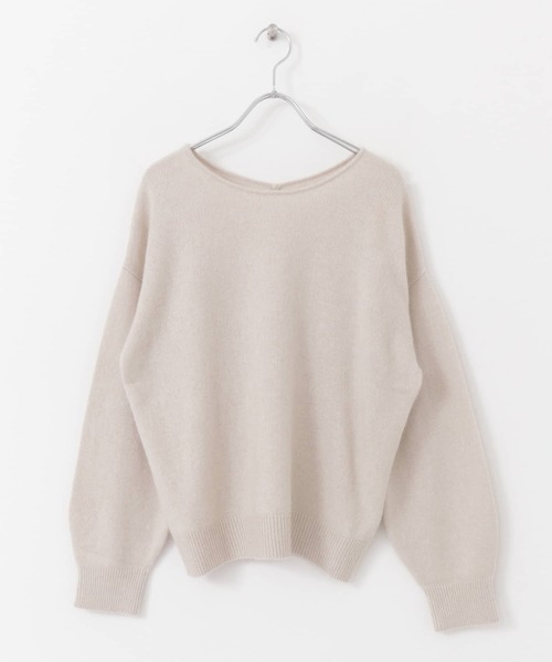 URBAN RESEARCH Sonny Label（アーバンリサーチサニーレーベル）の「2WAYラクーンニットプルオーバー（ニット/セーター・レディース・ピンク/チャコールグレー/オフホワイト・FREE）」の19枚目の写真