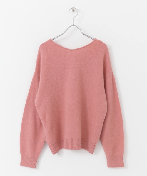 URBAN RESEARCH Sonny Label（アーバンリサーチサニーレーベル）の「2WAYラクーンニットプルオーバー（ニット/セーター・レディース・ピンク/チャコールグレー/オフホワイト・FREE）」の22枚目の写真