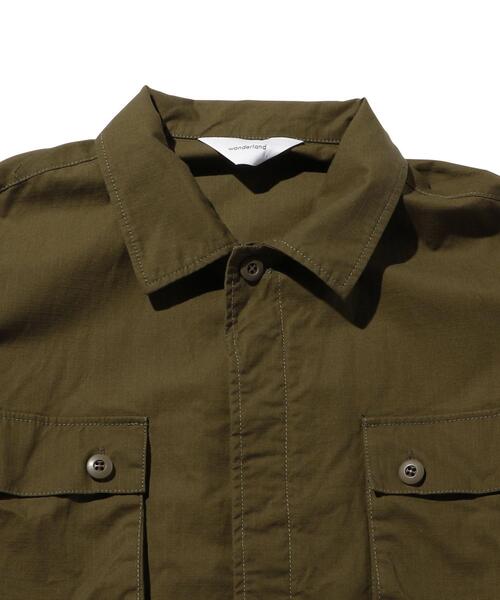 wonderland(ワンダーランド)の「<wonderland> JUNGLE FATIGUE JKT/ミリタリージャケット(ミリタリージャケット・メンズ・オリーブ・1)」の3枚目の写真