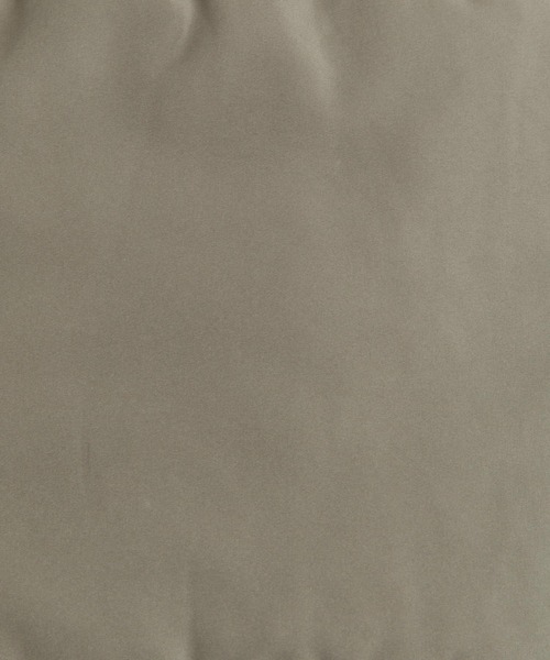 Mark Gonzales（マーク・ゴンザレス）の「Mark Gonzales マークゴンザレス 別注 オーバーサイズ 防風中綿ハイネック ボリュームスリーブエコダウンジャケット（ダウンジャケット/コート・メンズ・ホワイト/ブラック/カーキ/グレイッシュベージュ・M/L）」の7枚目の写真