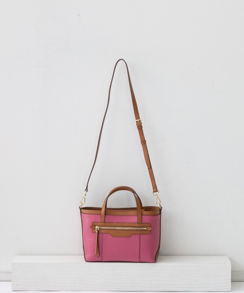 LOWELL things（ロウェル　シングス）の「●【店舗限定品】3Besties leather ミニトートBAG（トートバッグ・レディース・ライトブルー/ピンク/グレイッシュベージュ・フリー）」の15枚目の写真