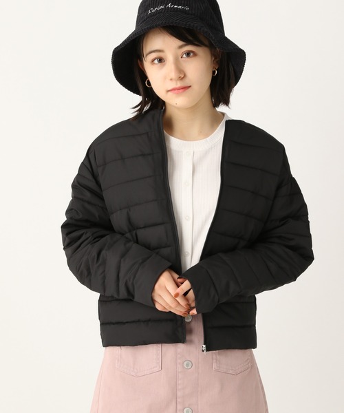 repipi armario（レピピ アルマリオ）の「ナカワタライトジャケット（その他アウター・キッズ・ホワイト/オレンジ/ブラック/ライトパープル・LARGE/MEDIUM）」の3枚目の写真