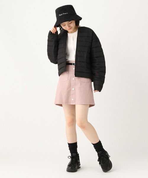 repipi armario（レピピ アルマリオ）の「ナカワタライトジャケット（その他アウター・キッズ・ホワイト/オレンジ/ブラック/ライトパープル・LARGE/MEDIUM）」の18枚目の写真