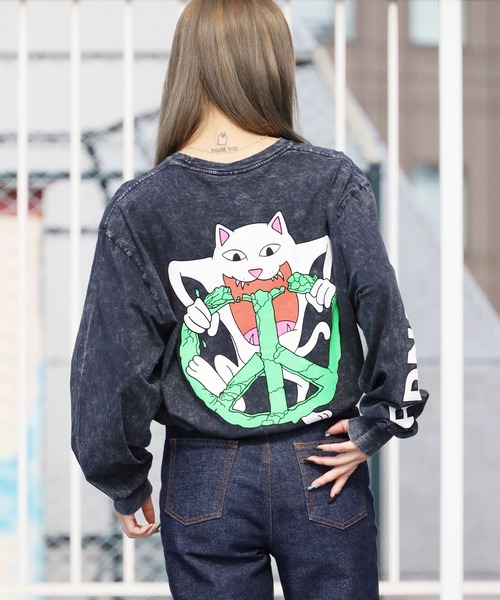 【SUPREME/シュプリーム】　ミネラルウォッシュ ロングスリーブTシャツ SUPREME ミネラルウォッシュ ロングスリーブTシャツ Supreme