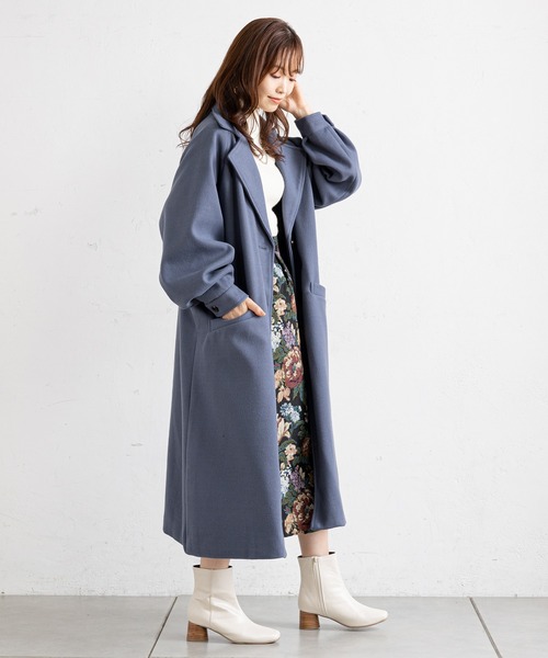 prose verse（プロズヴェール）の「ウッドヒールスクエアトゥショートブーツ（ブーツ・レディース・グレイッシュベージュ/アイボリー/ブラック・MEDIUM/LL/LARGE/SMALL）」の14枚目の写真