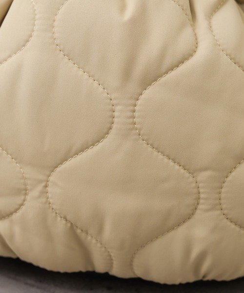 PUAL CE CIN（ピュアルセシン）の「ダブルフェイスポーチＢＡＧ（ショルダーバッグ・レディース・カーキ/アイボリー・FREE）」の12枚目の写真