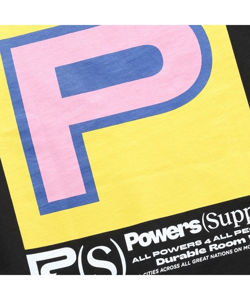 POWERS(パワーズ)の「POWERS BLOCK P SS TEE パワーズ UNION ユニオン Tシャツ(Tシャツ/カットソー・メンズ・ホワイト/ブラック/チョコ・SMALL/MEDIUM/LARGE/X-LARGE)」の10枚目の写真
