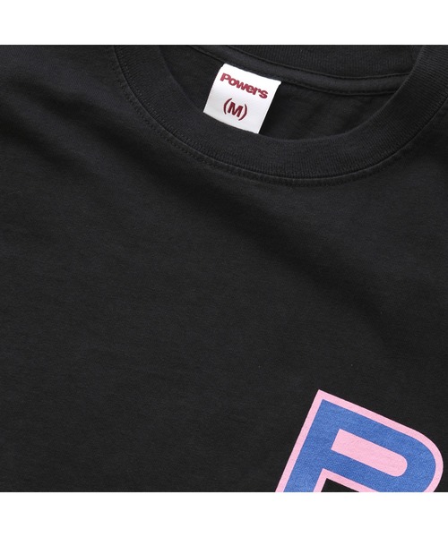 POWERS(パワーズ)の「POWERS BLOCK P SS TEE パワーズ UNION ユニオン Tシャツ(Tシャツ/カットソー・メンズ・ホワイト/ブラック/チョコ・SMALL/MEDIUM/LARGE/X-LARGE)」の9枚目の写真