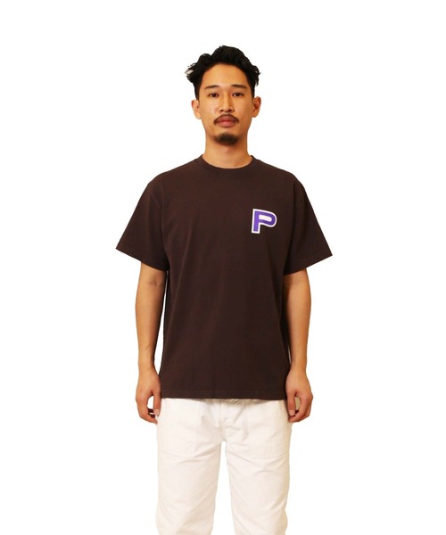 POWERS(パワーズ)の「POWERS BLOCK P SS TEE パワーズ UNION ユニオン Tシャツ(Tシャツ/カットソー・メンズ・ホワイト/ブラック/チョコ・SMALL/MEDIUM/LARGE/X-LARGE)」の15枚目の写真