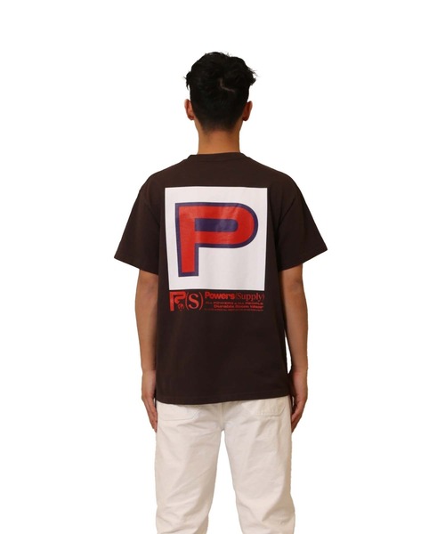 POWERS(パワーズ)の「POWERS BLOCK P SS TEE パワーズ UNION ユニオン Tシャツ(Tシャツ/カットソー・メンズ・ホワイト/ブラック/チョコ・SMALL/MEDIUM/LARGE/X-LARGE)」の16枚目の写真