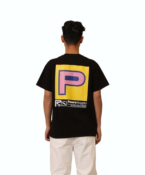 POWERS(パワーズ)の「POWERS BLOCK P SS TEE パワーズ UNION ユニオン Tシャツ(Tシャツ/カットソー・メンズ・ホワイト/ブラック/チョコ・SMALL/MEDIUM/LARGE/X-LARGE)」の14枚目の写真