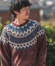 ITEMS URBANRESEARCH | 求心柄モールクルーネックニット(ニット/セーター)