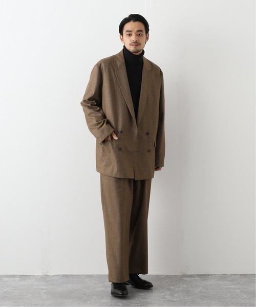 EDIFICE LA BOUCLE(エディフィスラブークル)の「【LA BOUCLE / ラブークル】オーバージャケット ガンクラブ(その他アウター・メンズ・ブラウン系その他・1/2)」の14枚目の写真