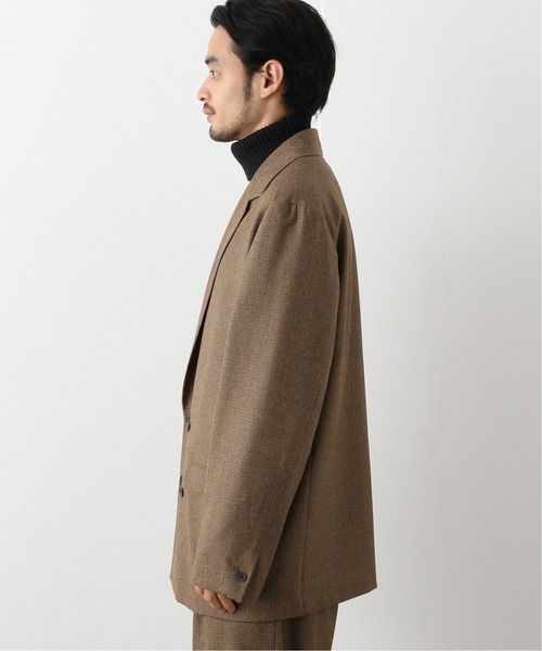 EDIFICE LA BOUCLE(エディフィスラブークル)の「【LA BOUCLE / ラブークル】オーバージャケット ガンクラブ(その他アウター・メンズ・ブラウン系その他・1/2)」の10枚目の写真