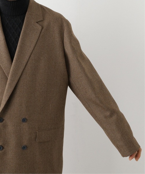 EDIFICE LA BOUCLE(エディフィスラブークル)の「【LA BOUCLE / ラブークル】オーバージャケット ガンクラブ(その他アウター・メンズ・ブラウン系その他・1/2)」の8枚目の写真