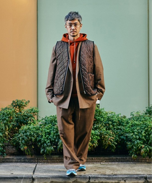 EDIFICE LA BOUCLE(エディフィスラブークル)の「【LA BOUCLE / ラブークル】オーバージャケット ガンクラブ(その他アウター・メンズ・ブラウン系その他・1/2)」の20枚目の写真