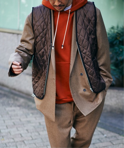 EDIFICE LA BOUCLE(エディフィスラブークル)の「【LA BOUCLE / ラブークル】オーバージャケット ガンクラブ(その他アウター・メンズ・ブラウン系その他・1/2)」の21枚目の写真