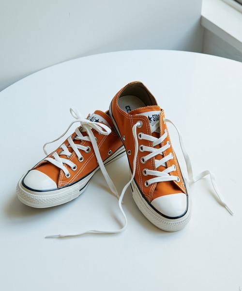 CONVERSE（コンバース）の「＜ZOZO限定＞【CONVERSE】ALL STAR US 64 MP OX（スニーカー・レディース・オレンジ/サンドベージュ・24.5cm/24cm/23.5cm/23cm）」の2枚目の写真