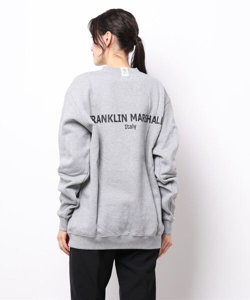 FRANKLIN & MARSHALL(フランクリンマーシャル)の「《FRANKLIN & MARSHALL》PRINTSWT - プリントスウェット(スウェット・レディース・ブラック/ベージュ/グレー・LARGE/MEDIUM)」の16枚目の写真