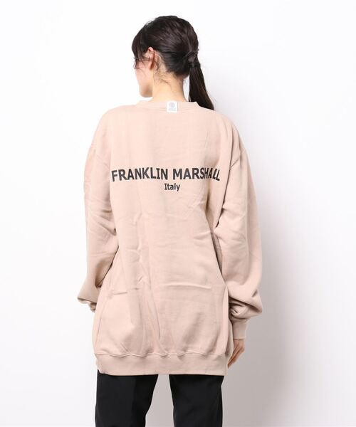 FRANKLIN & MARSHALL(フランクリンマーシャル)の「《FRANKLIN & MARSHALL》PRINTSWT - プリントスウェット(スウェット・レディース・ブラック/ベージュ/グレー・LARGE/MEDIUM)」の17枚目の写真