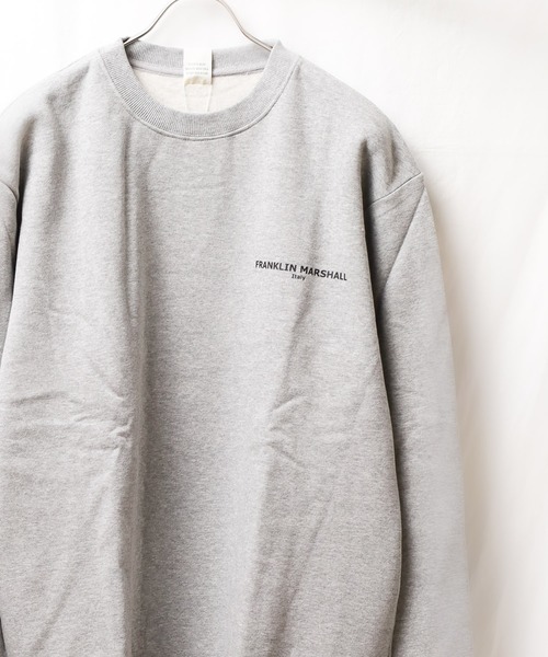 FRANKLIN & MARSHALL(フランクリンマーシャル)の「《FRANKLIN & MARSHALL》PRINTSWT - プリントスウェット(スウェット・レディース・ブラック/ベージュ/グレー・LARGE/MEDIUM)」の3枚目の写真
