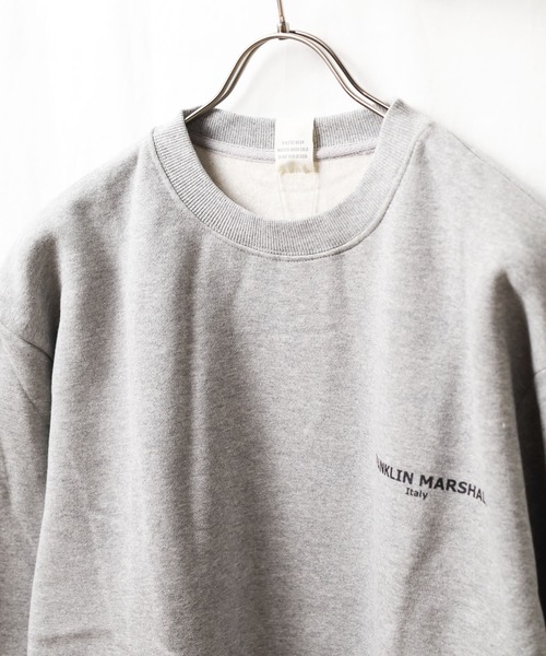 FRANKLIN & MARSHALL(フランクリンマーシャル)の「《FRANKLIN & MARSHALL》PRINTSWT - プリントスウェット(スウェット・レディース・ブラック/ベージュ/グレー・LARGE/MEDIUM)」の9枚目の写真