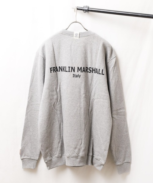 FRANKLIN & MARSHALL(フランクリンマーシャル)の「《FRANKLIN & MARSHALL》PRINTSWT - プリントスウェット(スウェット・レディース・ブラック/ベージュ/グレー・LARGE/MEDIUM)」の14枚目の写真