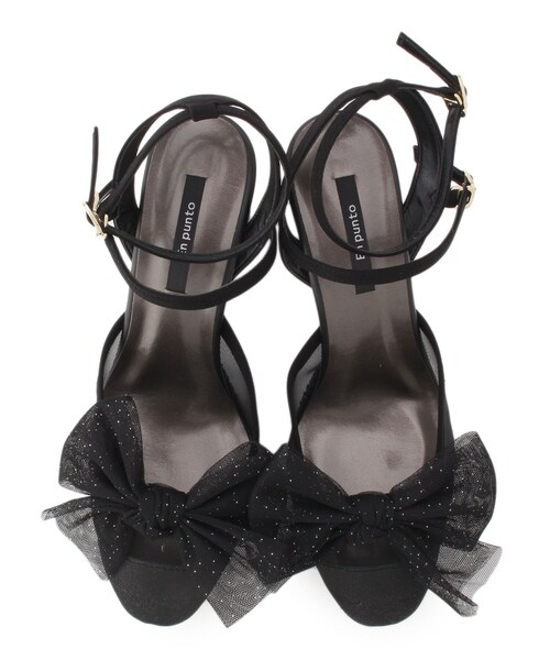 En Punto（エンプント）の「◆【残りわずか】シースループラットフォームリボンパンプス（パンプス・レディース・ブラック系2/アイボリー系2/ネイビー系6・LL/S/M/L）」の8枚目の写真