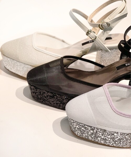 En Punto（エンプント）の「◆【残りわずか】シースループラットフォームリボンパンプス（パンプス・レディース・ブラック系2/アイボリー系2/ネイビー系6・LL/S/M/L）」の19枚目の写真