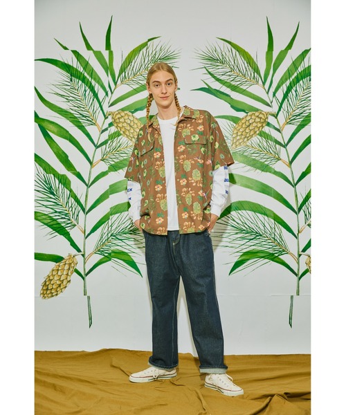 AlexanderLeeChang(アレキサンダーリーチャン)の「AlexanderLeeChang/アレキサンダーリーチャン CARPENTER DNM ツータック ワンウォッシュ(デニムパンツ・メンズ・インディゴブルー・0/1/2/3/4)」の4枚目の写真