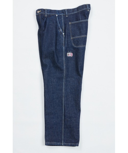 AlexanderLeeChang(アレキサンダーリーチャン)の「AlexanderLeeChang/アレキサンダーリーチャン CARPENTER DNM ツータック ワンウォッシュ(デニムパンツ・メンズ・インディゴブルー・0/1/2/3/4)」の12枚目の写真