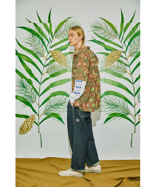 AlexanderLeeChang(アレキサンダーリーチャン)の「AlexanderLeeChang/アレキサンダーリーチャン CARPENTER DNM ツータック ワンウォッシュ(デニムパンツ・メンズ・インディゴブルー・0/1/2/3/4)」の5枚目の写真