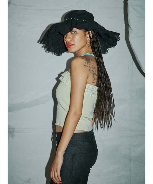 PAMEO POSE（パメオポーズ）の「Perfect Bare Top（チューブトップ・レディース・ピンク/グリーン/ブラック・FREE）」の15枚目の写真