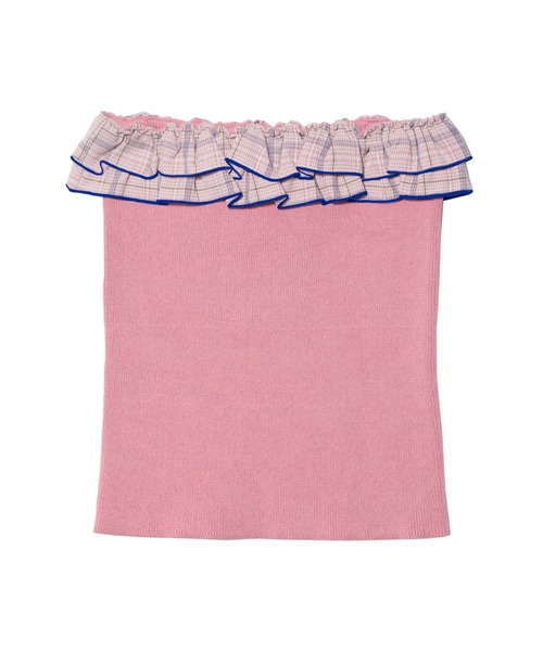 PAMEO POSE（パメオポーズ）の「Perfect Bare Top（チューブトップ・レディース・ピンク/グリーン/ブラック・FREE）」の7枚目の写真