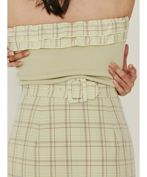 PAMEO POSE（パメオポーズ）の「Perfect Bare Top（チューブトップ・レディース・ピンク/グリーン/ブラック・FREE）」の22枚目の写真