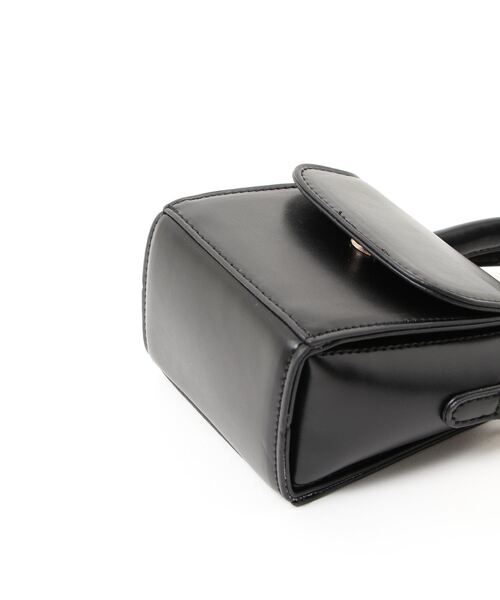 aimoha（アイモハ）の「フェイクレザー ミニショルダーバッグ (LV)（ショルダーバッグ・レディース・チョコ/グリーン/ブラック/イエロー/ホワイト・FREE）」の6枚目の写真