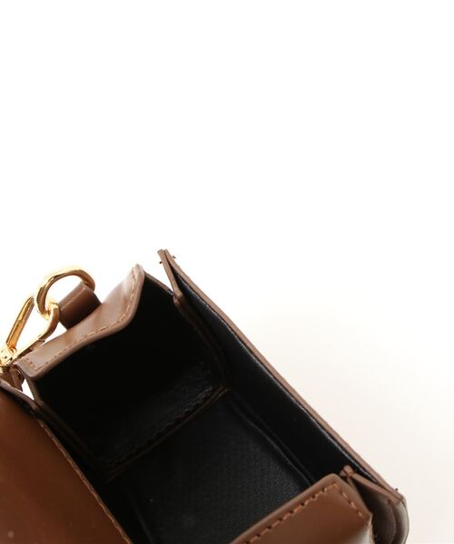 aimoha（アイモハ）の「フェイクレザー ミニショルダーバッグ (LV)（ショルダーバッグ・レディース・チョコ/グリーン/ブラック/イエロー/ホワイト・FREE）」の8枚目の写真