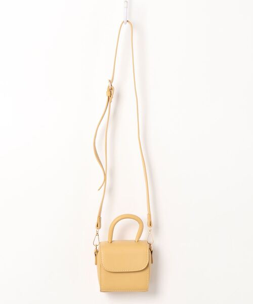 aimoha（アイモハ）の「フェイクレザー ミニショルダーバッグ (LV)（ショルダーバッグ・レディース・チョコ/グリーン/ブラック/イエロー/ホワイト・FREE）」の15枚目の写真