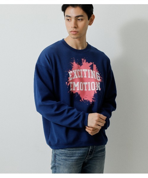 AZUL by moussy(アズールバイマウジー)の「EXCITING EMOTION PULLOVER/エキサイティングエモーションプルオーバー(その他アウター・メンズ・ホワイト/ベージュ/ネイビー・MEDIUM/LARGE)」の3枚目の写真