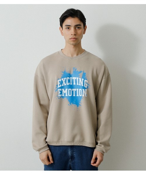 AZUL by moussy(アズールバイマウジー)の「EXCITING EMOTION PULLOVER/エキサイティングエモーションプルオーバー(その他アウター・メンズ・ホワイト/ベージュ/ネイビー・MEDIUM/LARGE)」の7枚目の写真