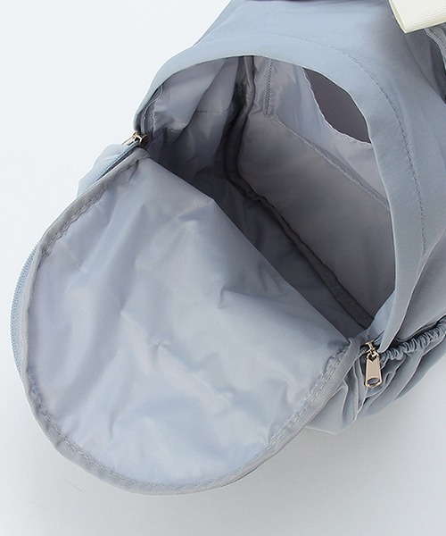 petit main（プティマイン）の「シフォンフリルリュック（バックパック/リュック・キッズ・グレー/サックスブルー/ライトピンク・M/S）」の17枚目の写真