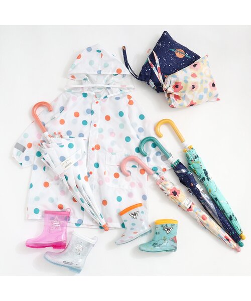 BREEZE(ブリーズ)の「4柄レインブーツ(レインシューズ・キッズ・アイボリー/ターコイズブルー/ネイビー/イエロー・18/14/15 /16/17)」の5枚目の写真