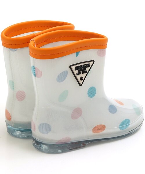 BREEZE(ブリーズ)の「4柄レインブーツ(レインシューズ・キッズ・アイボリー/ターコイズブルー/ネイビー/イエロー・18/14/15 /16/17)」の6枚目の写真