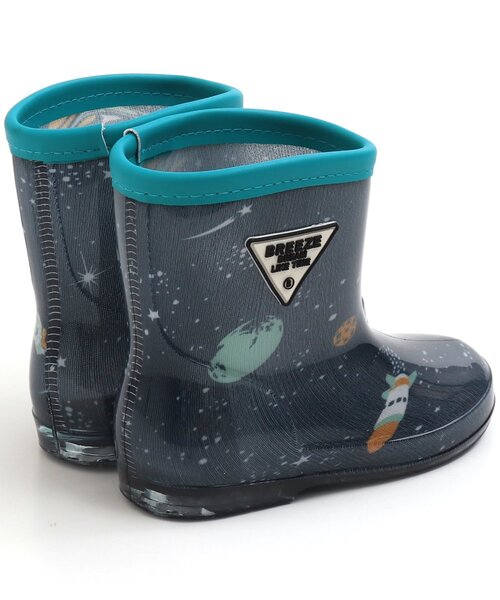 BREEZE(ブリーズ)の「4柄レインブーツ(レインシューズ・キッズ・アイボリー/ターコイズブルー/ネイビー/イエロー・18/14/15 /16/17)」の9枚目の写真