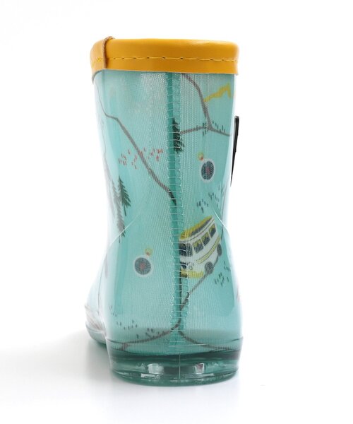 BREEZE(ブリーズ)の「4柄レインブーツ(レインシューズ・キッズ・アイボリー/ターコイズブルー/ネイビー/イエロー・18/14/15 /16/17)」の15枚目の写真