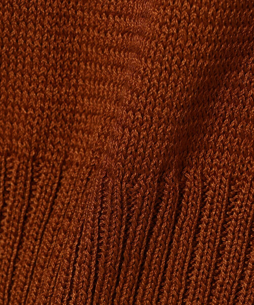 BEAMS F(ビームスエフ)の「RAffa MOLINA × BEAMS F / 別注 クルーネック ニット(Tシャツ/カットソー・メンズ・イエロー/インディゴブルー/オレンジ系その他7・MEDIUM/LARGE/SMALL)」の10枚目の写真