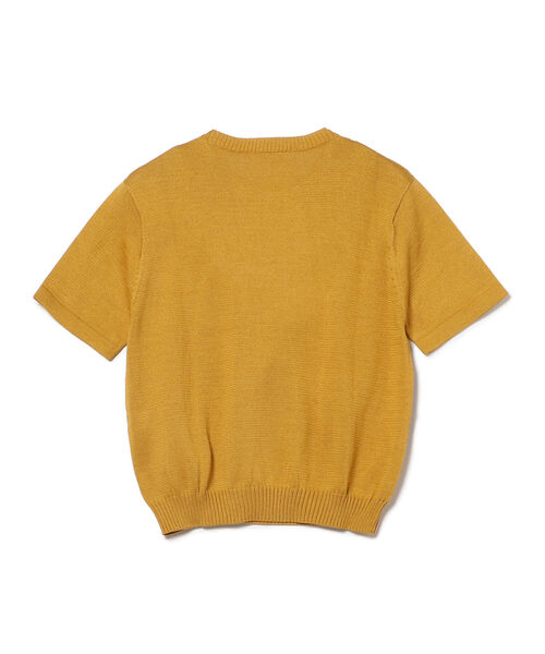 BEAMS F(ビームスエフ)の「RAffa MOLINA × BEAMS F / 別注 クルーネック ニット(Tシャツ/カットソー・メンズ・イエロー/インディゴブルー/オレンジ系その他7・MEDIUM/LARGE/SMALL)」の12枚目の写真
